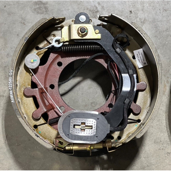 (RH) 12K 15K Electric Trailer Backing Plate Assembly Brake Fits  Axle, LCI
