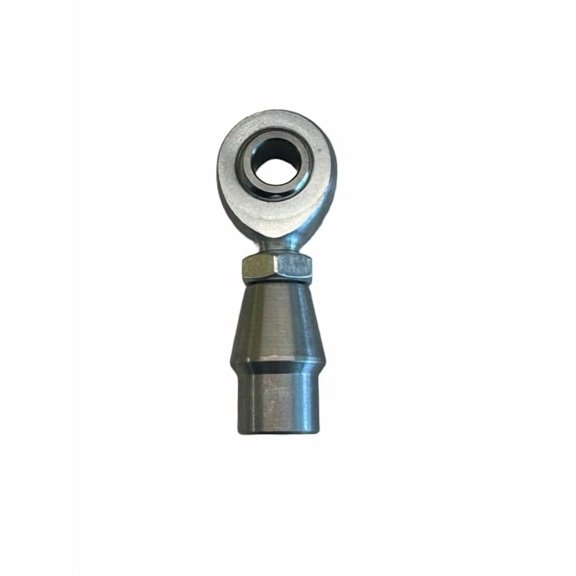 RH 3/8" Bore X 3/8" Shank, 62 OD Tube Adapter with Jam Nut