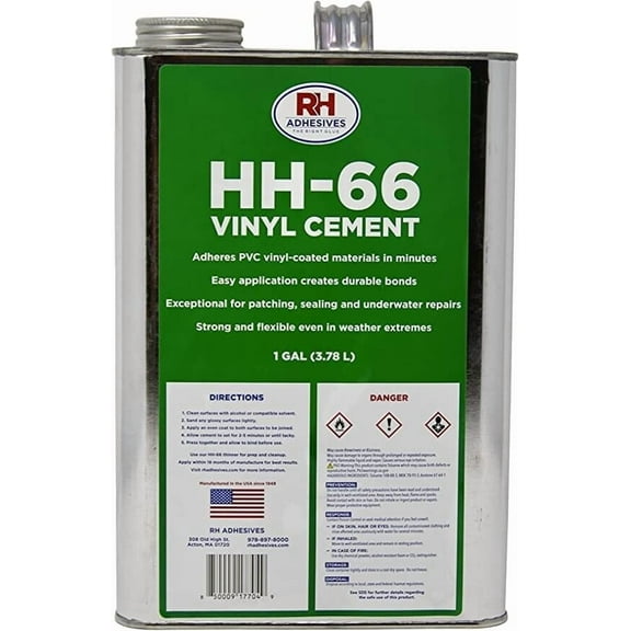 RH Adhesives PVC Vinyl Cement Glue - HH-66-1 Gallon (128 Ounces).FREE SHIPPING!!
