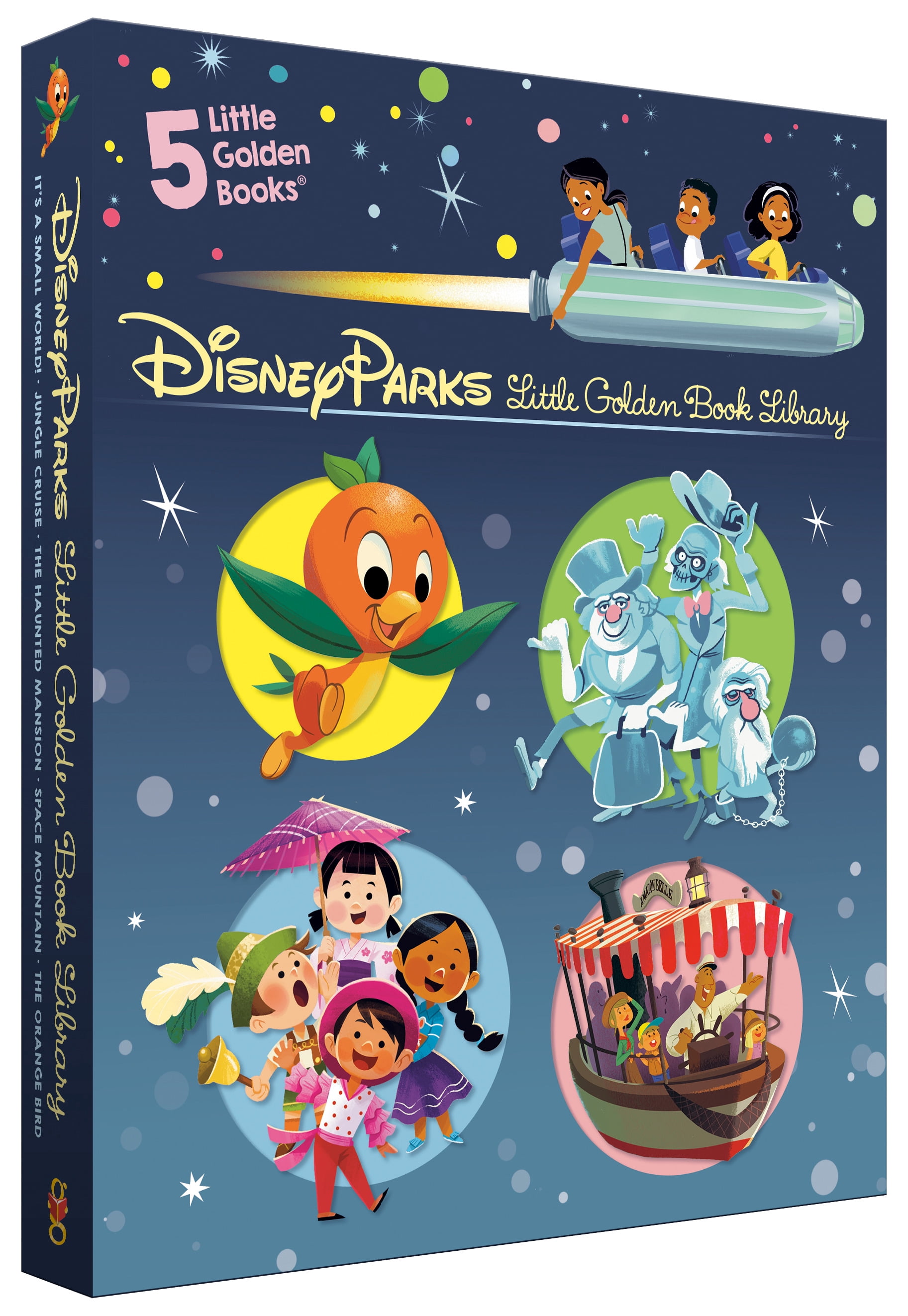 Disney Parks Little Golden Book Library, 5-Book Set - Walmart.com