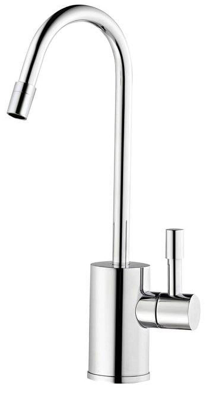 Polished Chrome Single Lever Hot Water Faucet