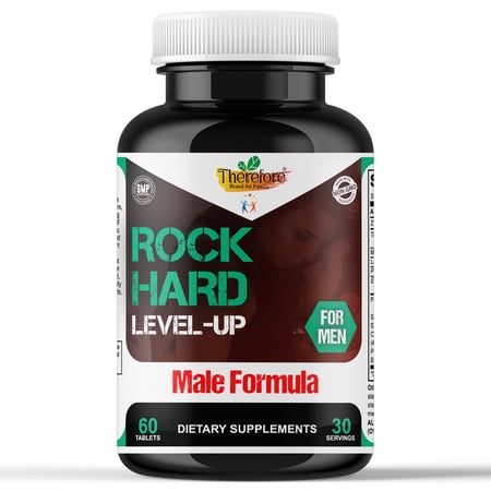RH Max Testosterone Booster for Men, Natural Energy Supplement 60 Tablets Stamina and Strength Support by Therefore