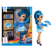 Rainbow High Pretty in Paris Fashion - Skyler Bradshaw (Blue), Rainbow 11 Fashion Doll with Outfit, Stylish Handbag, Girls Toy Gift for Kids Ages 4-12 Years