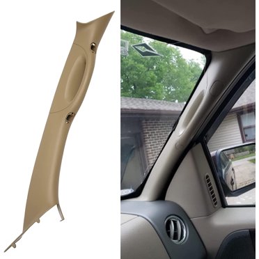 Passenger Side Front A Pillar Trim Handle – For 2004-2008 Ford F-150 (Gray) 4L3Z1503598AAB