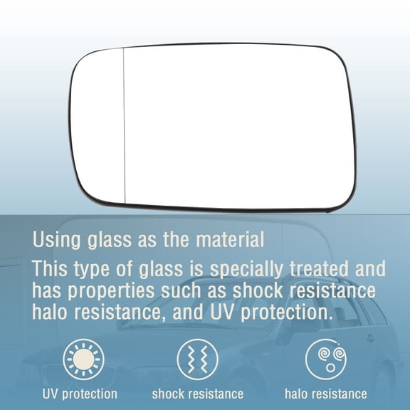 RH Passenger Side Mirror Heated Glass for 1999 00 01 02 03 04 05 BMW 3 Series