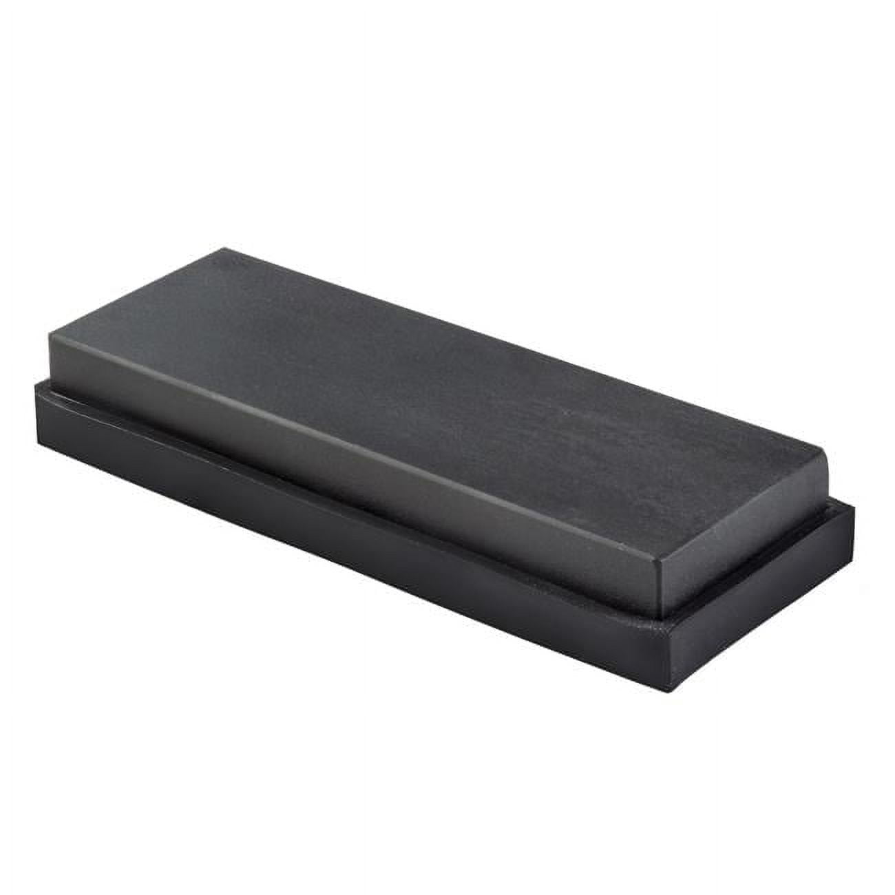 RH PREYDA Hard Arkansas Bench Stone - 800-1000 Grit Natural Whetstone 200x50x19mm In Wooden Box