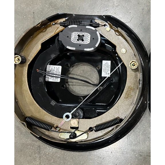 RH Trailer Backing Plate Brake Electric 12" Fits  Nev-R-Adjust 7000 Self