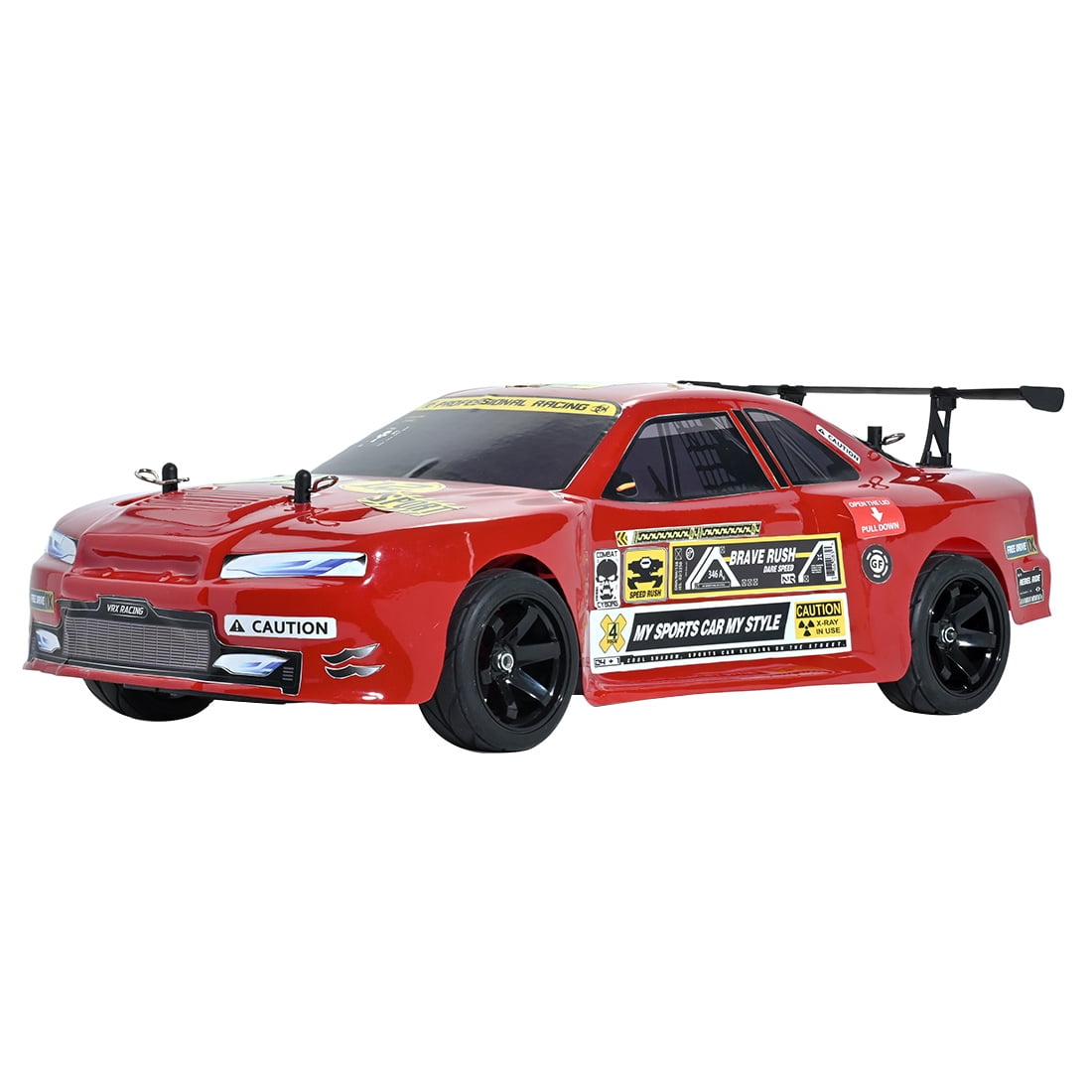RH1003 1/10 Scale Nitro RC Car, CY 18 Engine, 2.4G 60KM/H HighSpeed Racing On-Road Vehicle, Gift for Enthusiast (RTR Version/Red Body)