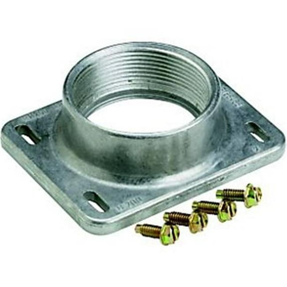 Den Designs Conduit Hub Rainproof Type H 2 Inch Electric Hub - 2 In. Indoor & Outdoor Use, NEC-Compliant