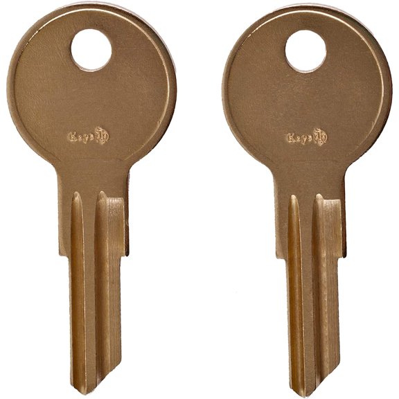 RH50- Pair of 2 Replacement Keys for Toolbox with RH50 Code. Craftsman, Husky, Delta, Kobalt. Cut to Code by. Not for RV (RH50)