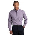 thumbnail image 1 of RH66 Mini-Check Non-Iron Button-Down Shirt Mens' Button Shirt, 1 of 6
