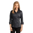 thumbnail image 1 of RH69 Red House 3/4-Sleeve Nailhead Non-Iron Button-Down Shirt Women's Button Down Shirt, 1 of 6