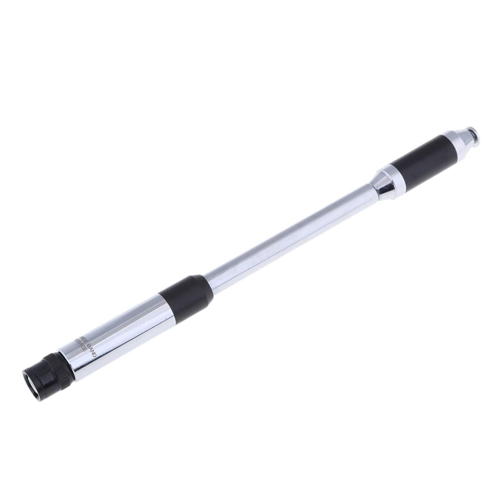 Dual Band BNC Rubber Antenna - 144/430Mhz, 20W, With LED Light For Handheld Radios & Scanners