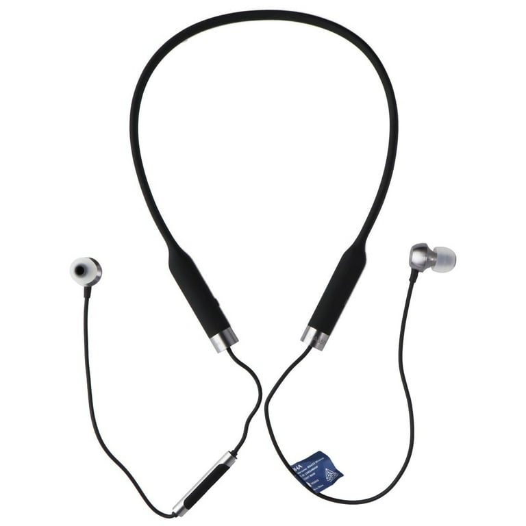RHA MA650 Wireless Sweat Proof Bluetooth in Ear Headphones Silver Black Very Good Walmart