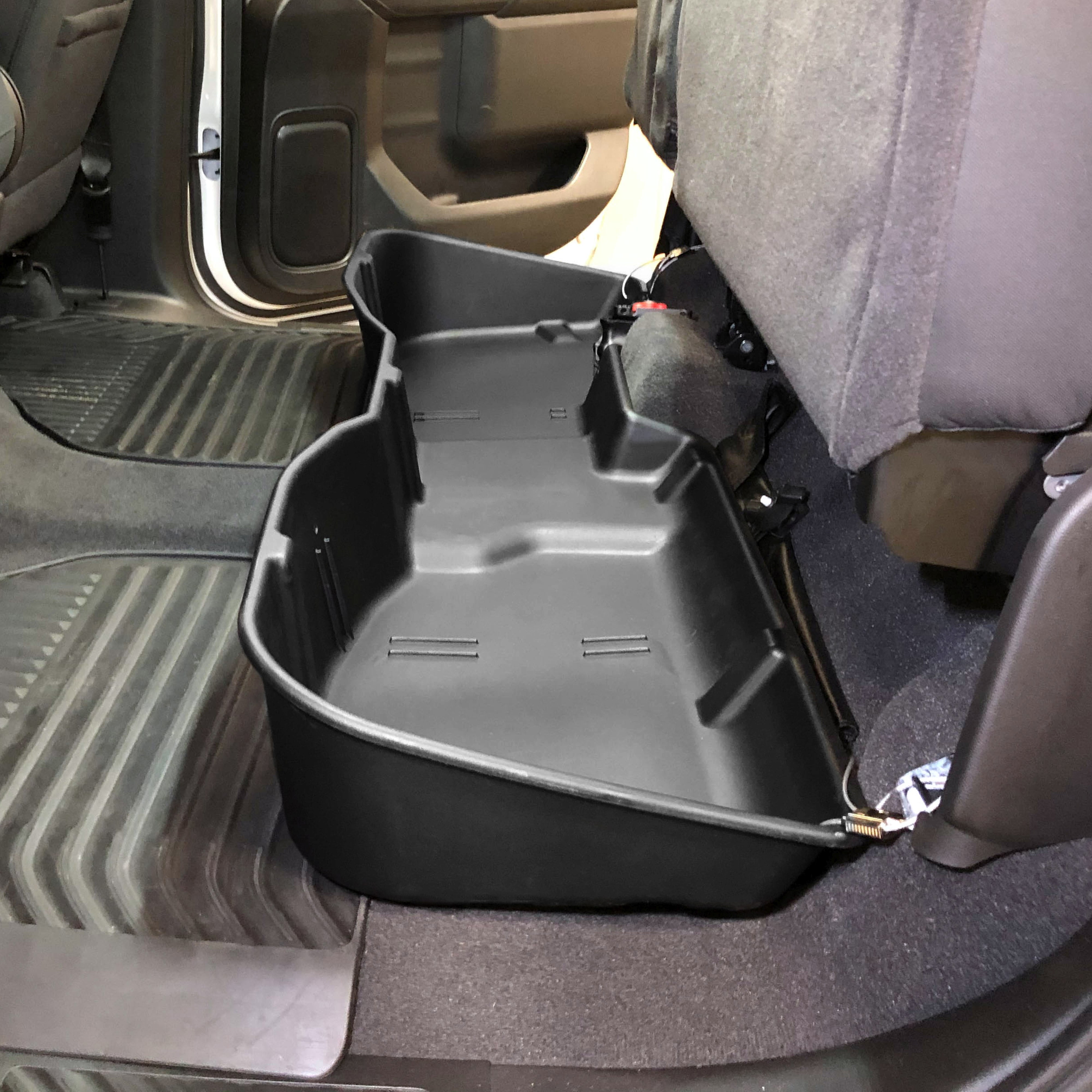 RHA Under Seat Storage 2019-2023 Crew Cab Fits Chevrolet Silverado/GMC  Sierra 1500 ,2020-2023 2500HD 3500HD Crew Cab Only Upgraded Rear Underseat  Box