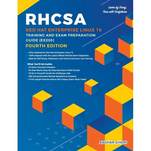 RHCSA Red Hat Enterprise Linux 10: Training and Exam Preparation Guide (EX200), Fourth Edition, (Paperback)