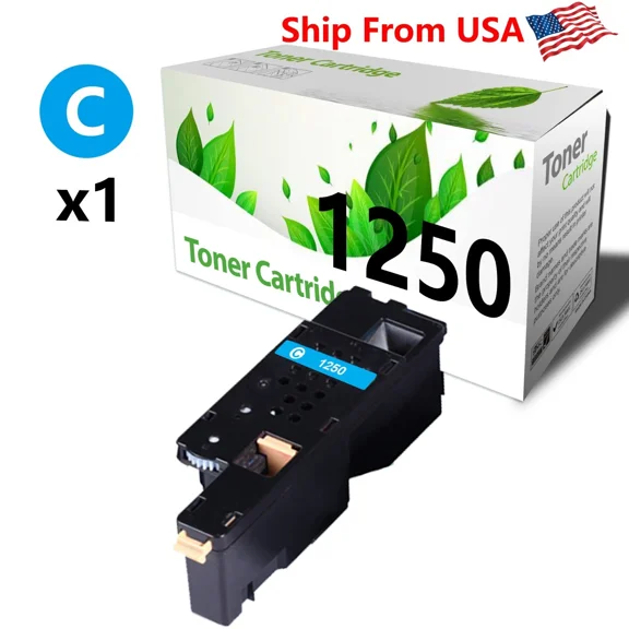 RHEA- 1-Pack Compatible Dell Toner Cartridge For 1250C 1350Cnw 1355Cn Printer