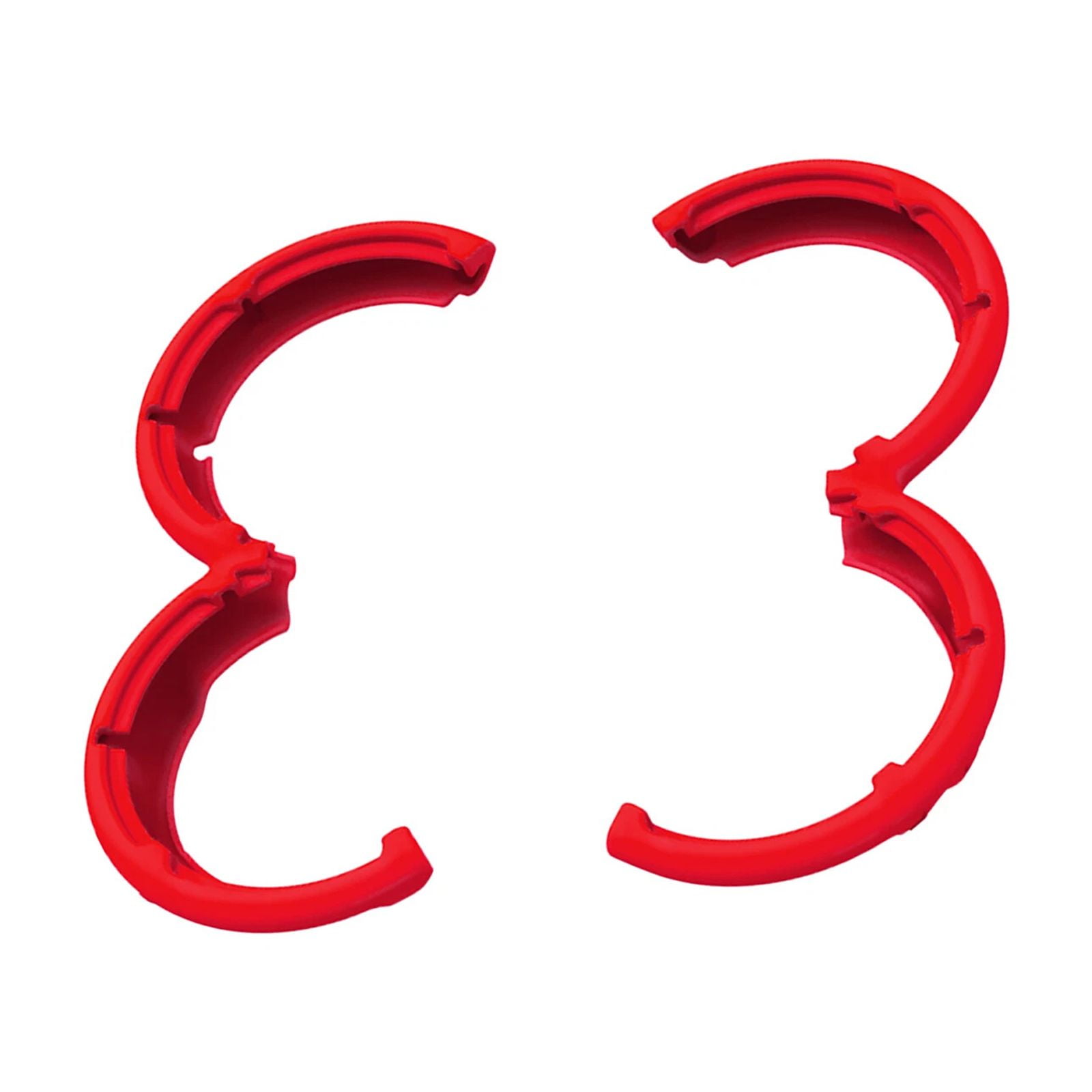 RHEA- 1 Pair Durable Red Propeller Guard Anti-Collision Protector For Dji Neo Drone