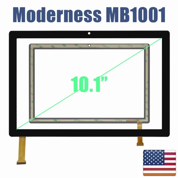 RHEA- 10.1" Touch Screen Digitizer Glass Panel Repair Part For Moderness Mb1001 Tablet
