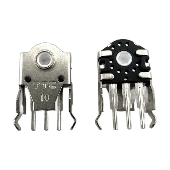RHEA- 10Mm Ttc White Core Mouse Scroll Wheel Encoder (2 Pieces) Us Stock