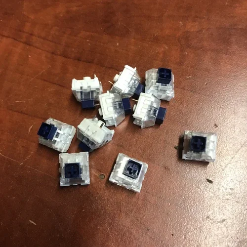 RHEA- 10X Kailh Box Switch Navy Rgb Smd For Mechanical Gaming Keyboard 2 Pin Switch