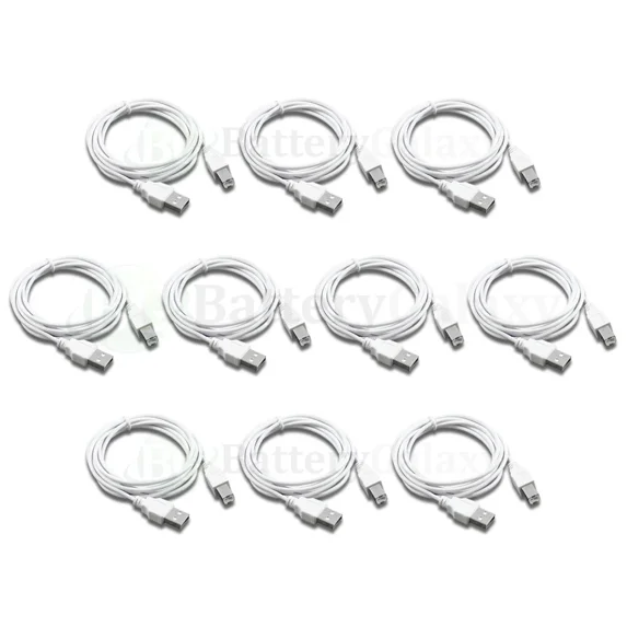 RHEA- 10X New 6Ft 6' Usb 2.0 A To B High Speed Printer Scanner Cable Cord Hot!