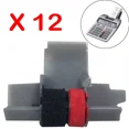 thumbnail image 1 of RHEA- 12Pcs Ir-40T Black & Red Calculator Ink Rollera For Cp13 Nr42 Ir40T Sharp Casio, 1 of 6