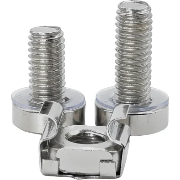 RHEA- 140 Pcs M6X16Mm Server Rack Screws And Cage Nuts Rack Mount ...