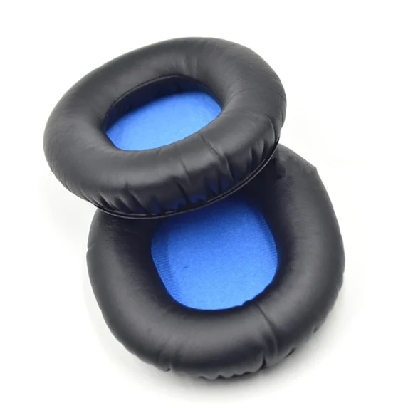 RHEA- 1Pair Leather Ear Pads Cushion Cover For Sennheiser Hd8 Dj Hd6 Mix Headphone