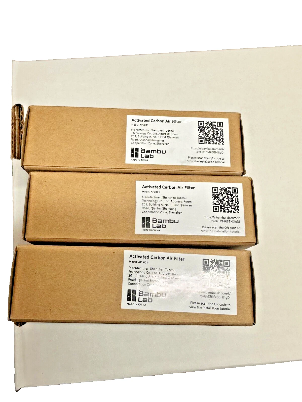 RHEA- 1Pcs Bambu Lab Bambu Activated Carbon Air Filter For P1 & X1 ...