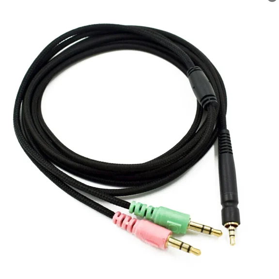 RHEA- 2M Headphones Audio Cable For Sennheiser Pc373 Pc37X Replacement Part A