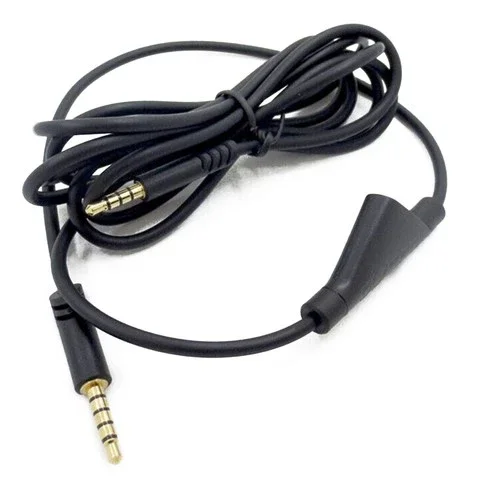 RHEA- 2M Inline Mute Audio Cable Earphone Cord For Astro A10 A40 Gaming Headphone