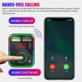 thumbnail image 1 of RHEA- 2Pcs 3.1A Car Bluetooth Fm Transmitter Led Pd Adapter Mp3 Player 2 Usb Charger, 1 of 6