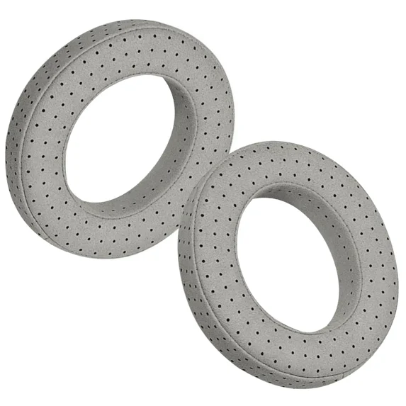RHEA- 2Pcs Ear Pads Soft Sponge Cushion With Buckle For Focal Clear Pro Headphone J