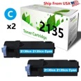 thumbnail image 1 of RHEA- (2Pk,Cyan) 330-1390 Toner Cartridge For 2130Cn Printer, 1 of 3