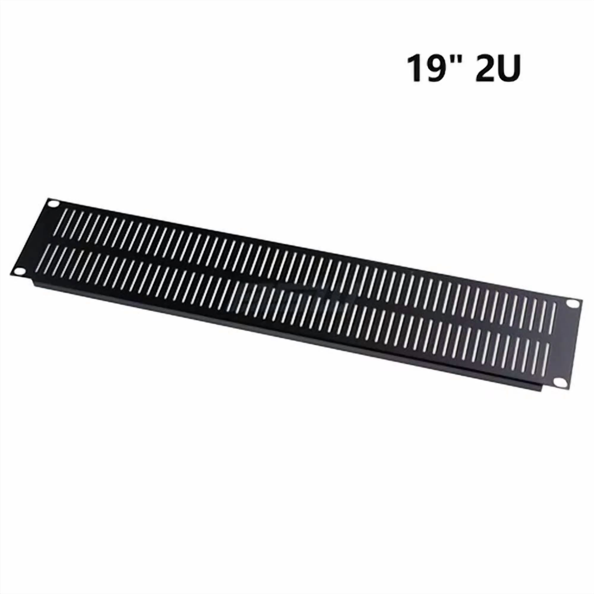 RHEA- 2U Blank Rack Mount Panel Spacer Vented For 19