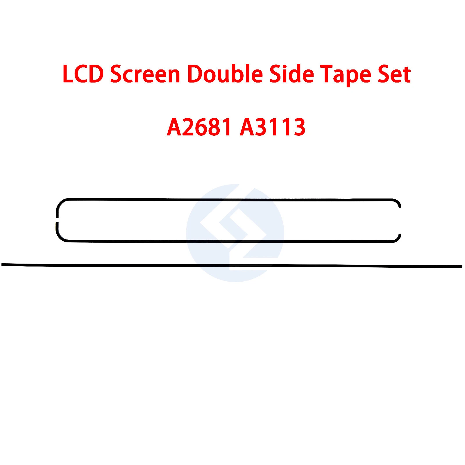 RHEA- 2X Lcd Double Side Adhesive Strip Sticker Tape For Macbook Air 13" A3113 M3 2024