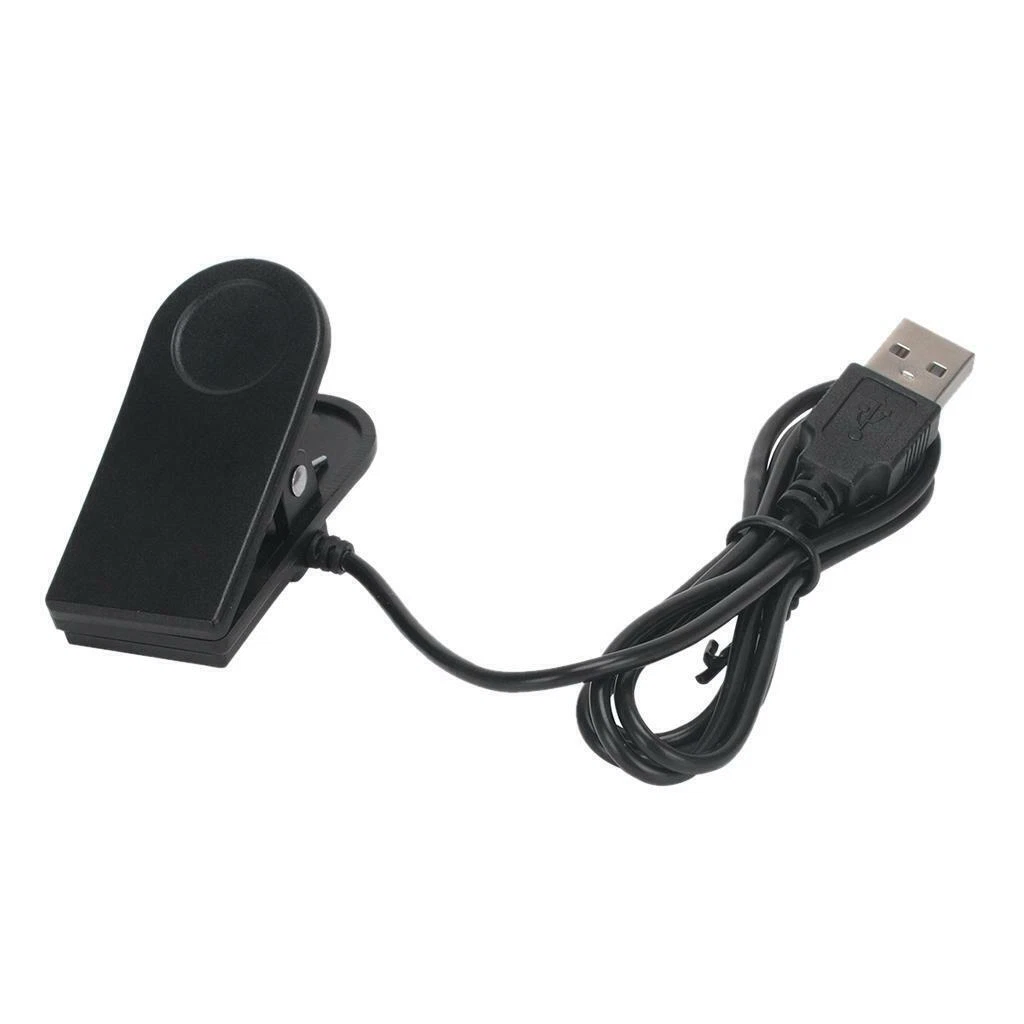RHEA- 3.28Ft Usb Charging Clip Cradle Bracelet Cable For Garmin Fenix Chronos Watch A