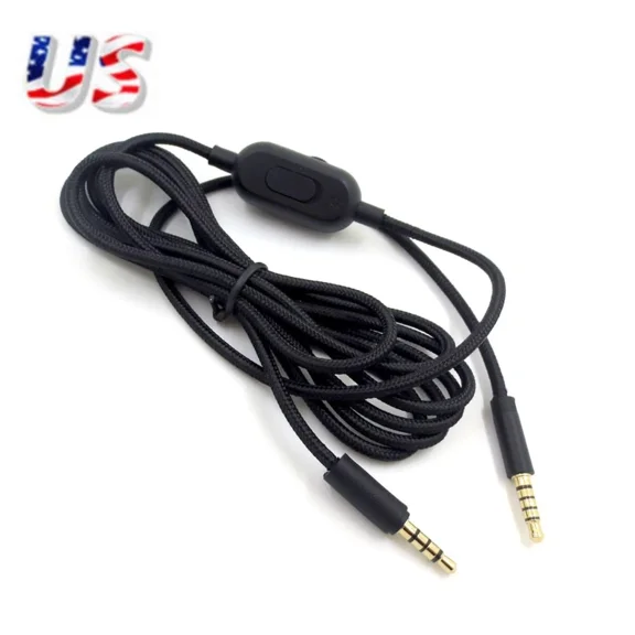 RHEA- 3.5Mm Male Audio Earphone Cable Adapter For Logitech Gpro X G233 G433 Headset P