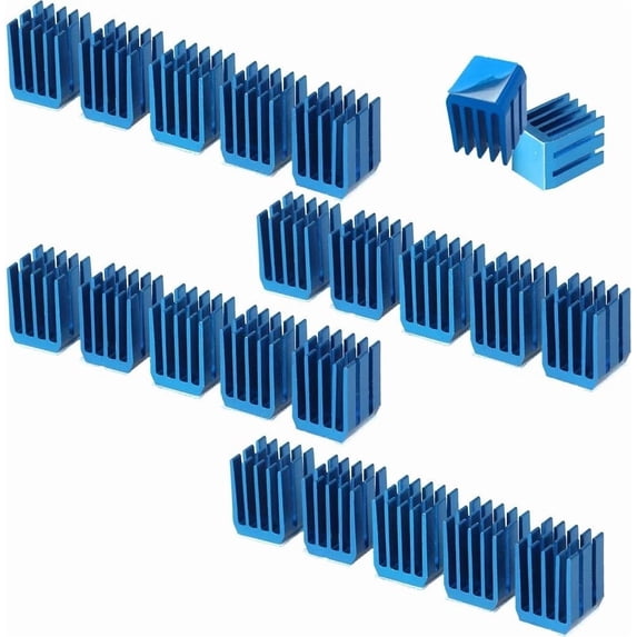 RHEA- 3D Printer Heatsink Kit + Thermal Conductive Adhesive Tape, Cooler Heat Sink...