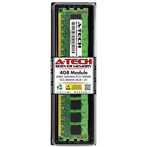 RHEA- 4Gb Ddr3 Pc3-12800R Ecc Rdimm Ibm-Lenovo 47J0164 Equivalent Server Memory Ram 1X