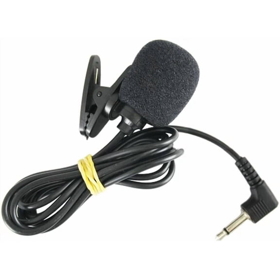 RHEA- 5X Exmax Mini Lapel Mic Tie Clip-On 1/8 3.5Mm Jack Condenser Collar Microphone