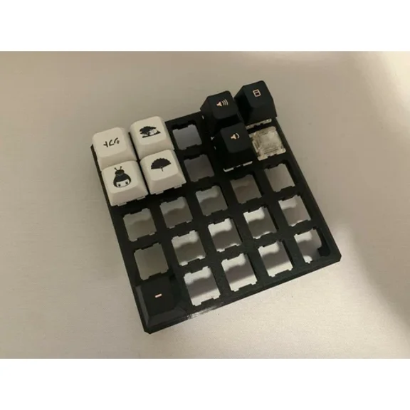 RHEA- 5X5 Switch Custom Mechanical Tester Keyboard Mx Cherry Gateron Gmk Pl