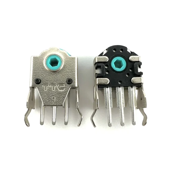 RHEA- 9Mm Ttc Green Core Mouse Scroll Wheel Encoder 2Pcs