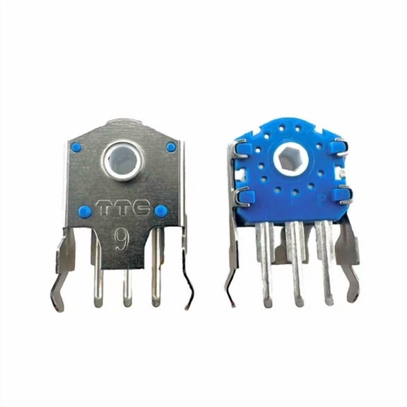 RHEA- 9Mm Ttc White Core Dust Proof Mouse Scroll Wheel Encoder 2Pcs
