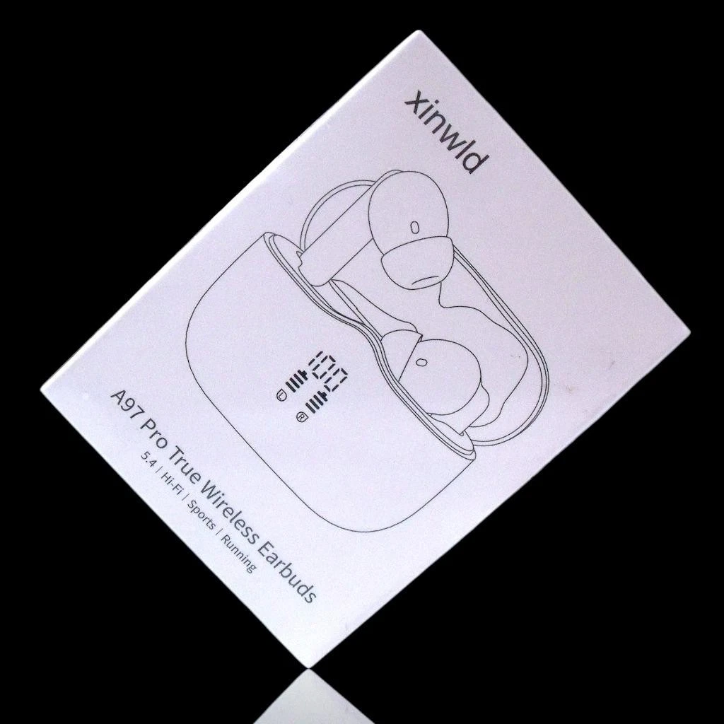 RHEA- A97 Pro Wireless Earbuds Bluetooth Headphones Color: White, New Factory Sealed