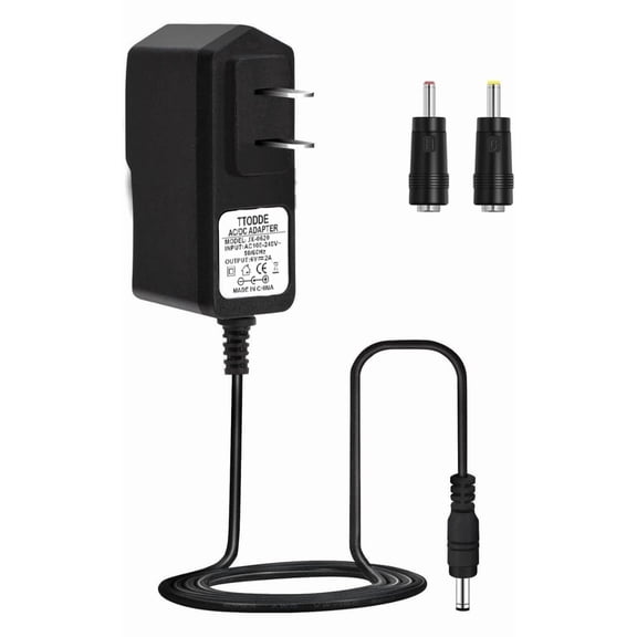 RHEA- Ac/Dc Adapter 6V 2A 1.5A 1A 0.5A Power Supply Cord With 3.5 X 1.35Mm/5.5 X 2.5Mm