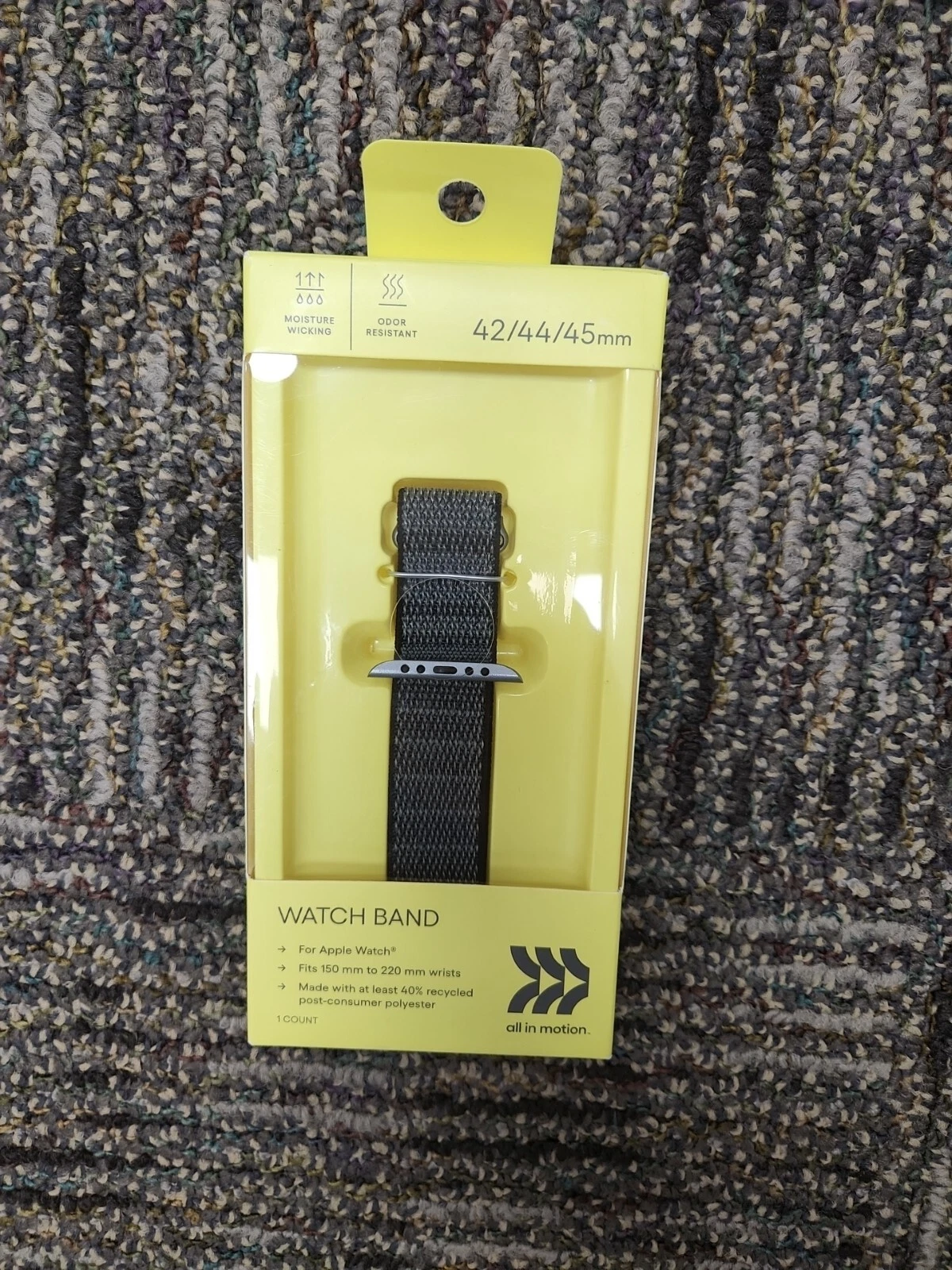 RHEA- All In Motion Apple Watch Silicone Band 42/44/45Mm- Starless Night Blue