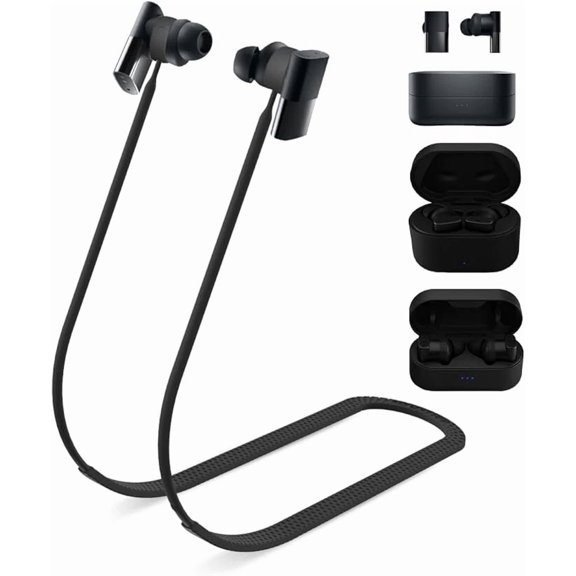 RHEA- Anti-Lost Strap For Status Audio Between Pro/3Anc Earbuds, Black