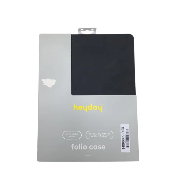RHEA- Apple Ipad Air 10.2 Inch And Ipad Air 10.5 Inch Folio Case - Heyday Black